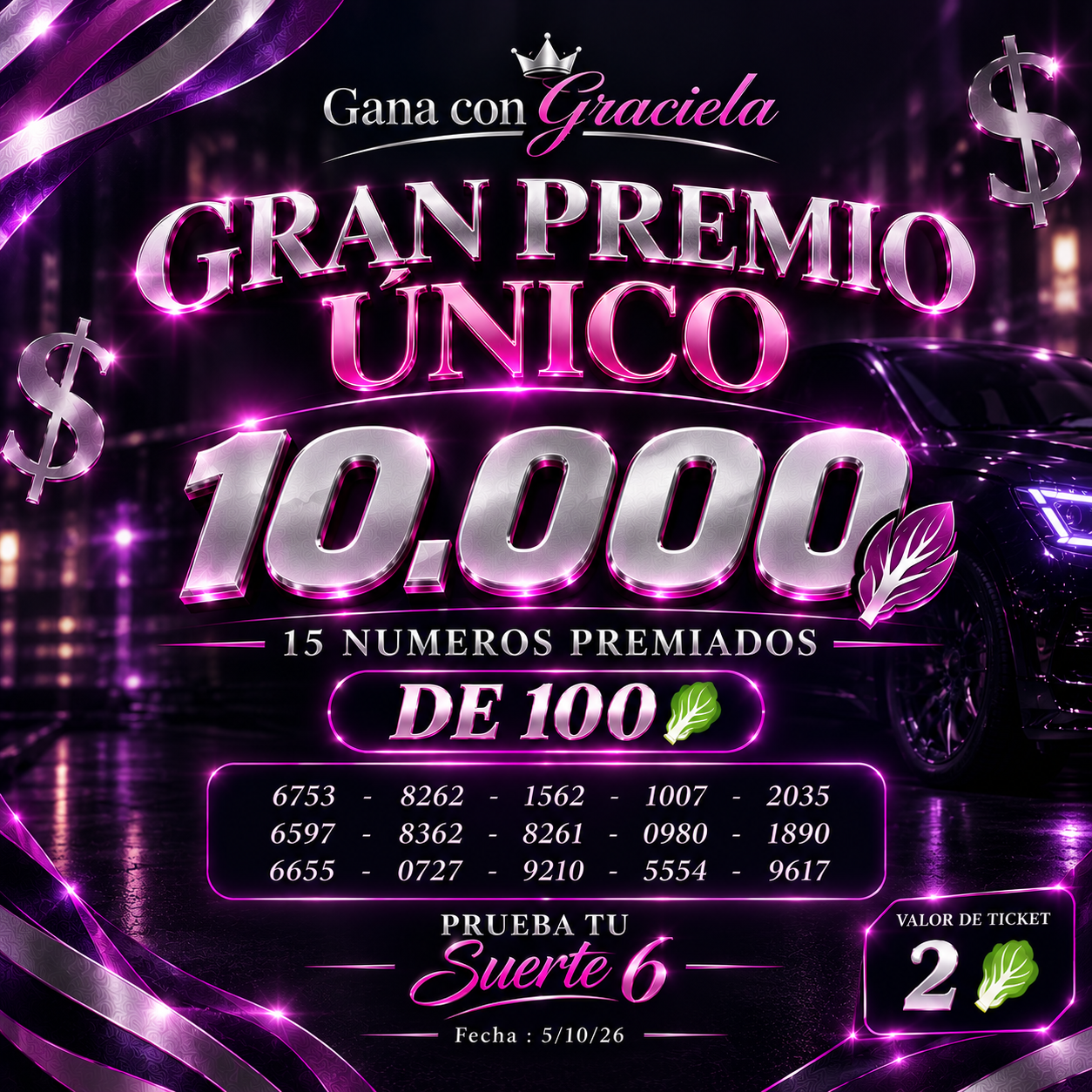 Prueba Tu Suerte #6
